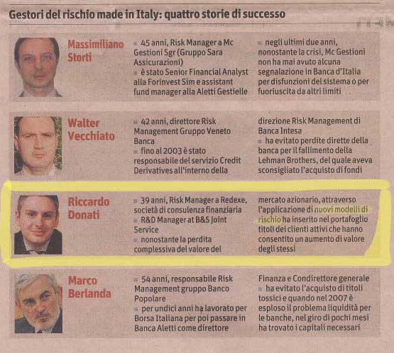 Articolo Il Sole 24 ore